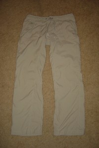 My hiking pants from the front