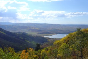 Looking out over North Park