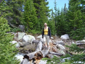 DSC03357 Me crossing the bridge